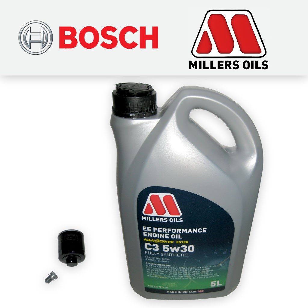 SERVICE KIT VW POLO MK5 6C 6R 1.4 16V CGGB CMAA OIL FILTER +NANO OIL (2009-2015)