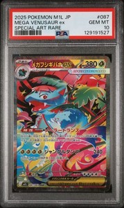 Mega Venusaur ex 087/063 Special Art Rare - Mega Brave (Japanese)