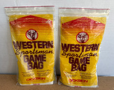 Lot of 2 Western Sportsman Game Bag DGB-100 Deer Elk Hunting Made in USA Dickson