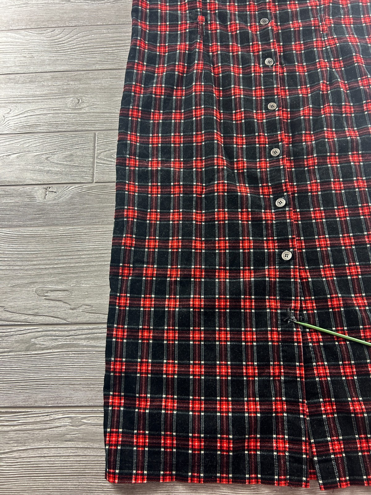 Pendleton Plaid Button Front Sleeveless Dress Wom… - image 4