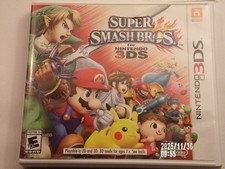 Super Smash Bros Nintendo 3DS autentico NO GIOCO / spedizione veloce / versione USA
