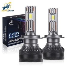 LED Headlight Bulbs H7 H4 H11 HB3 HB4 12V 140W Pair