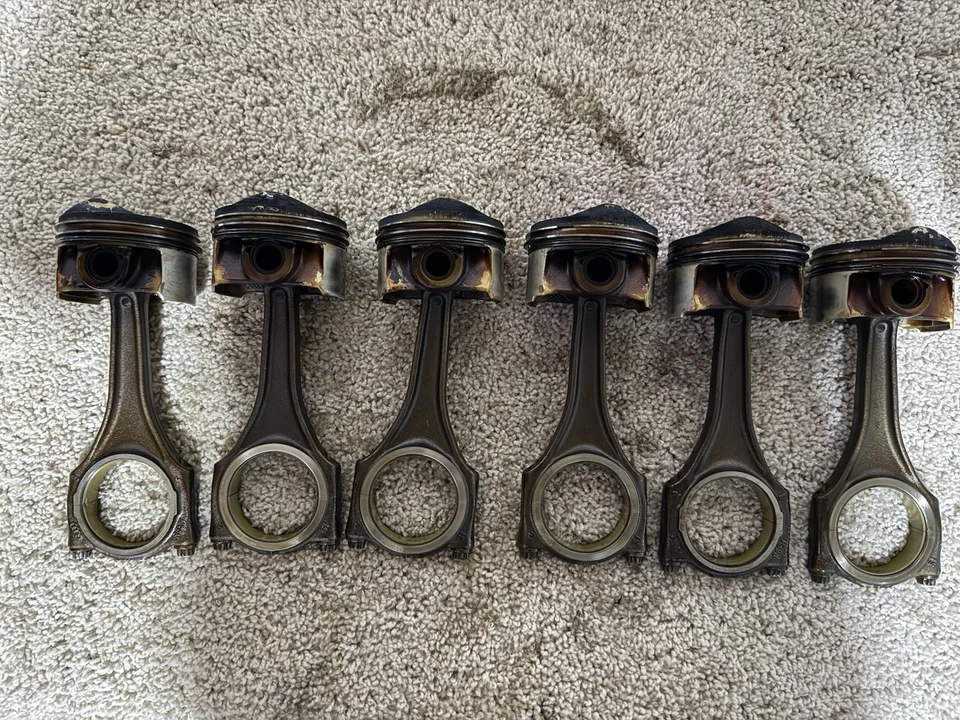 Juego de 6 pistones de motor 11-16UDI sq5 3,0 L con bielas Foto 2 de 4