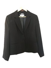 Calvin Klein Sz M Woman s Black Blazer Jacket