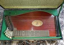 Zither Framus mit Koffer und Stimmschlüssel