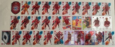 Match Attax Bundesliga 21/22 Team Set Bayern München Alle 31 Karten 2021/2022
