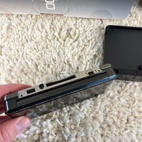 Nintendo 3DS Cosmo Black Handheld Console System CTR-001 Complete in Box CIB