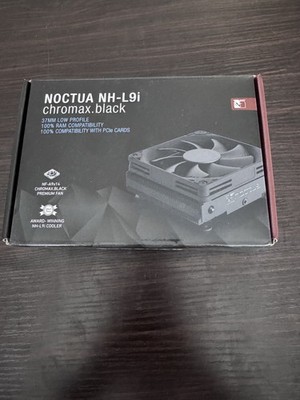 Noctua NH-L9i chromax.black, Low-Profile CPU Cooler for Intel LGA1200 & LGA115x