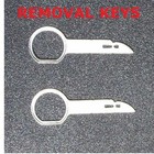 <!--F#f_0-->2 RADIO REMOVAL tools keys for Audi Mercedes VW FORD stereo<!--F/-->
