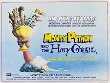 MONTY PYTHON & THE HOLY GRAIL Movie POSTER Rare