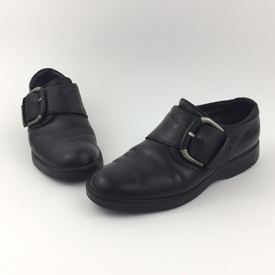 ecco double monk strap