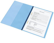 Rexel Nyrex Boardroom Flat File Semi-rigid with Inside Front Full Pocket A4 Blue