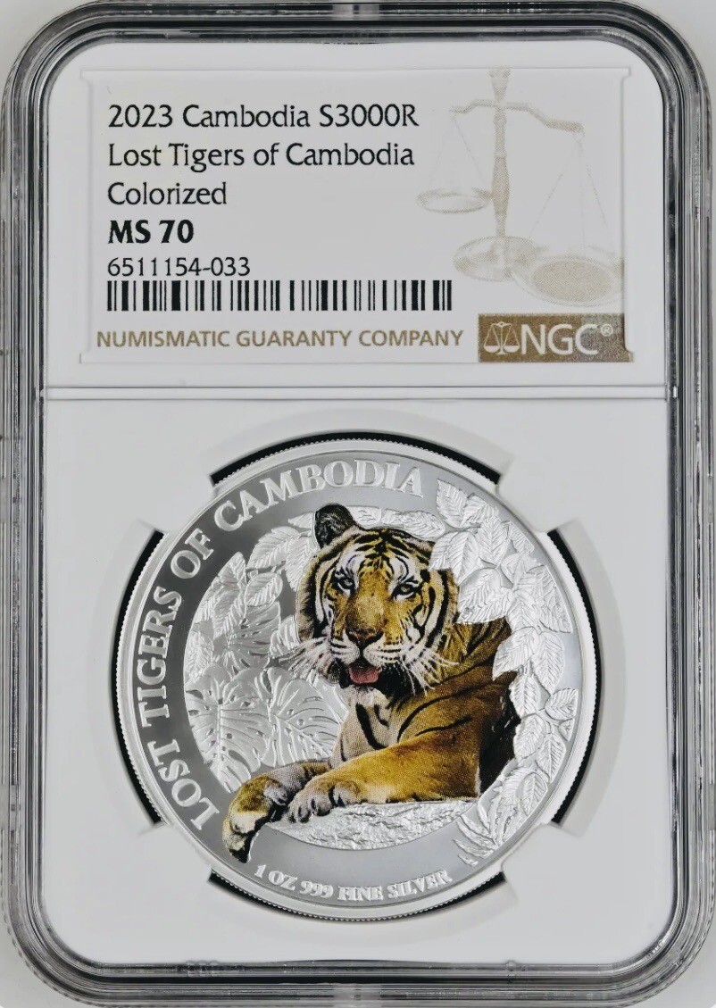 Naga Coin シルバー 999Silver カンボジア 2006年 ナガ 記念コイン 20グラム 銀