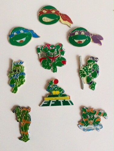 Bouée Gonflable Vintage Tortues Ninja TMNT 1990 Mirage Studios - Rare !