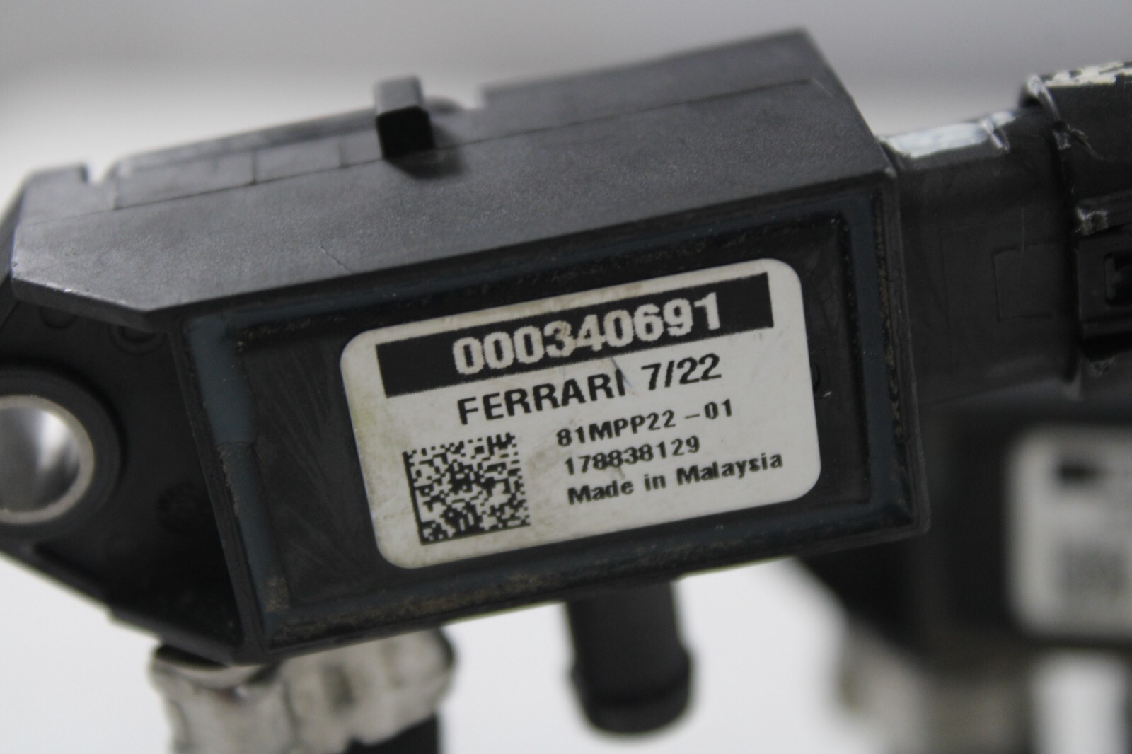 Ferrari F8, Portofino, Pressure Sensors, Used, P/N 340691