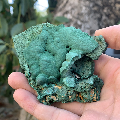 164.2g 10x8x4cm Natural Malachite from Laos - Picture 2 of 3