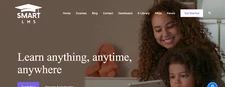 Smart Learning Management Website For Sale