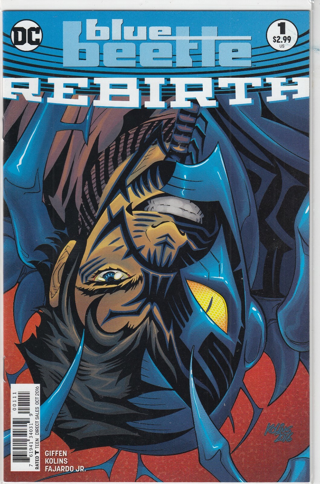 Blue Beetle Rebirth #1 First Print Main Cover New/Unread DC Rebirth