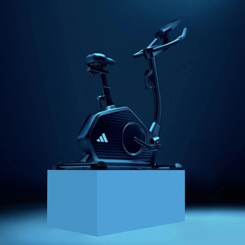 Adidas C-24C Upright Exercise Bike, Heavy Duty Adjustable Magnetic Resistance - Picture 3 of 11