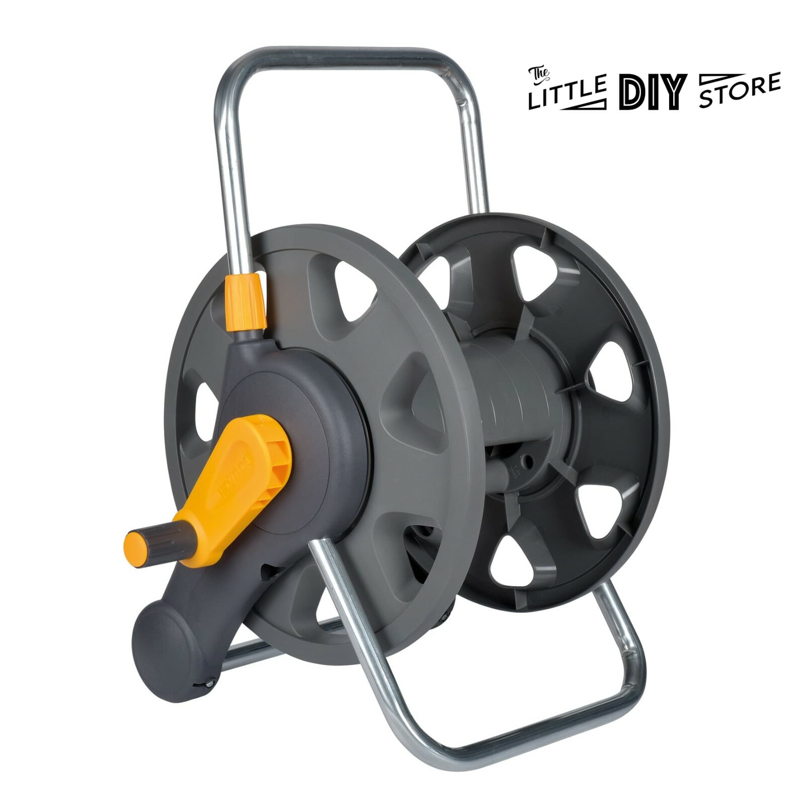 Hose Reel Hosepipe Storage Hose Pipe 60m Max Winder Roller Garden Hozelock 2475