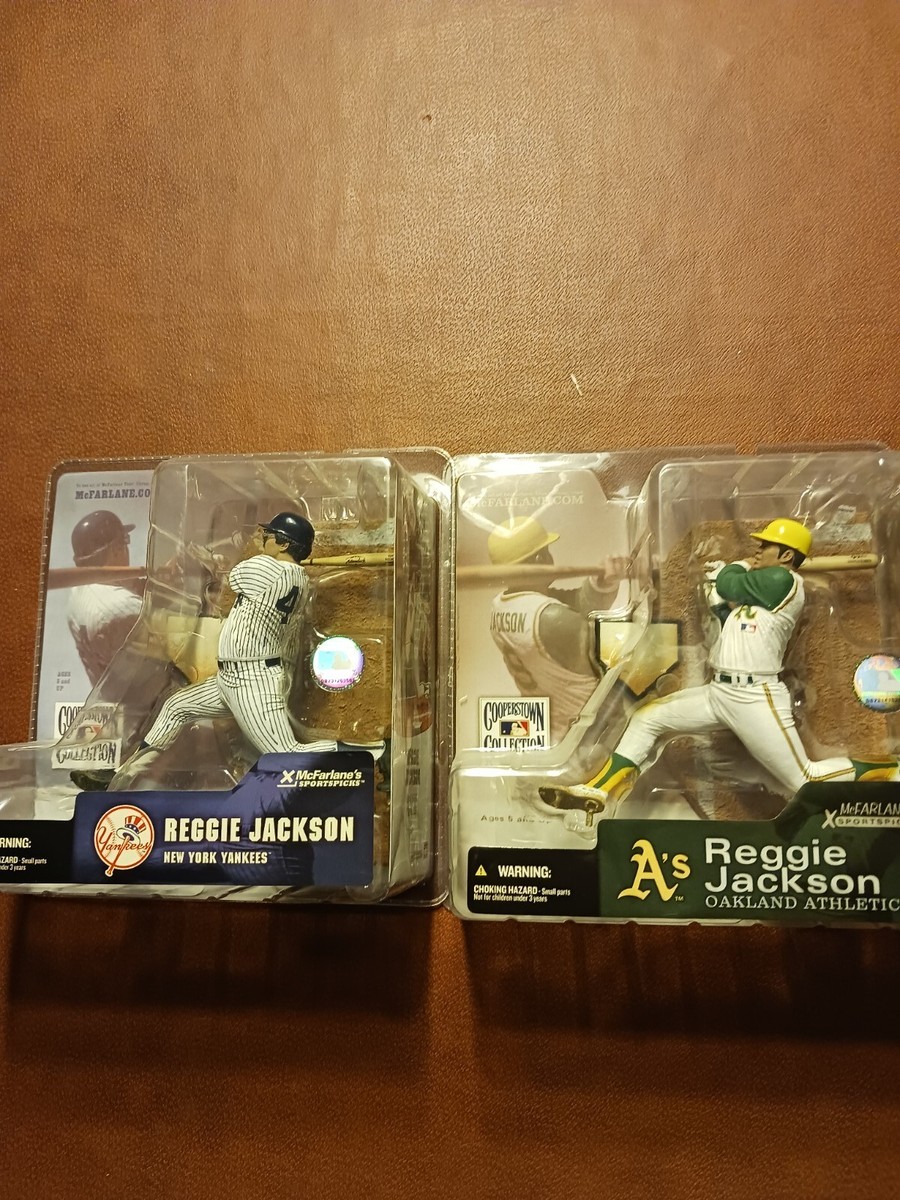 Lot of 2 Mcfarlane Reggie Jackson Yankees and A's | eBay