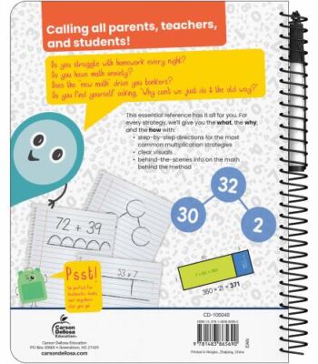 Carson Dellosa Break it Down Math Book, Int- 9781483865690, Education, paperback