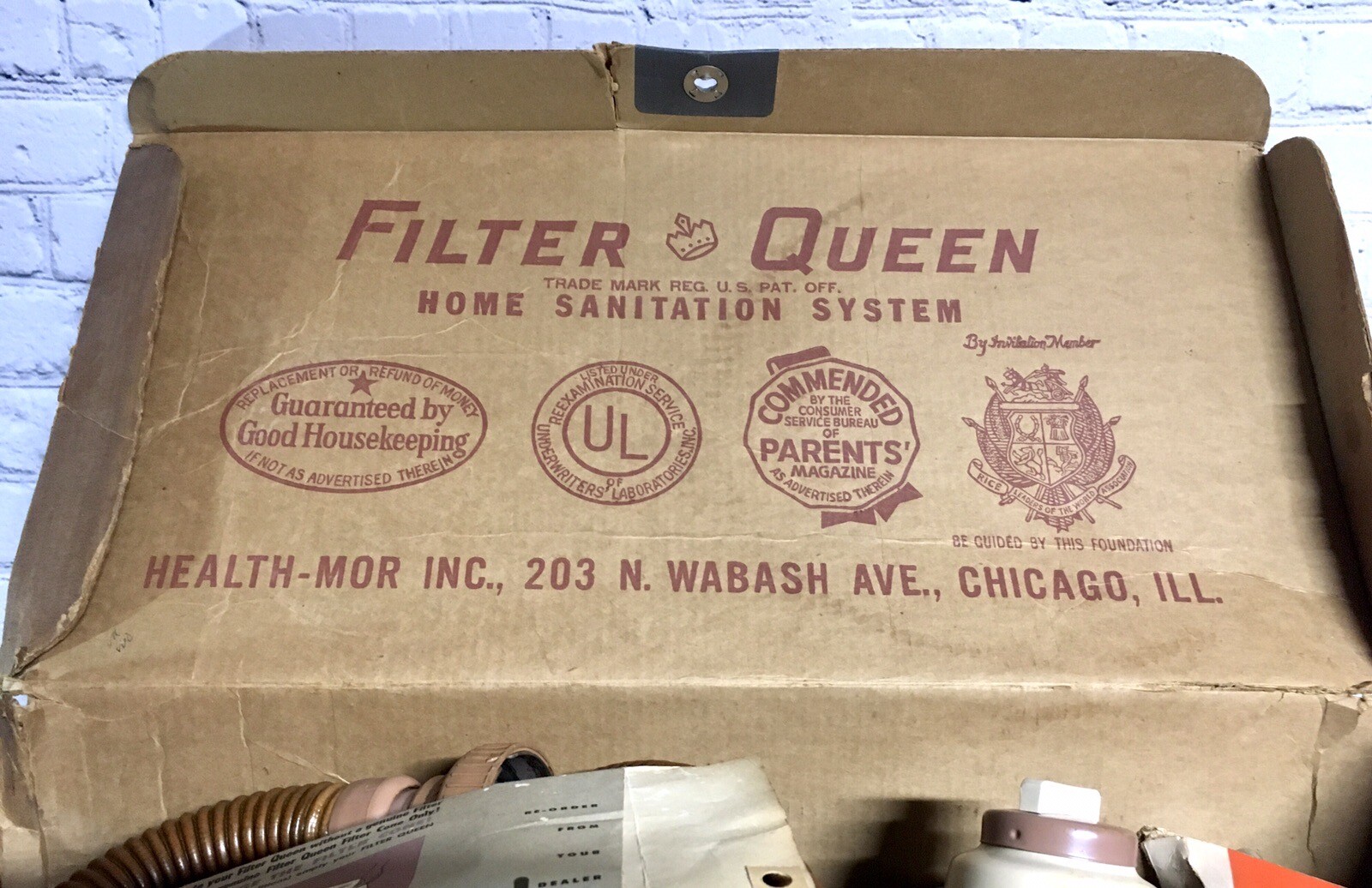 Vintage 1960s Filter Queen Vacuum Accessories with Box eBay