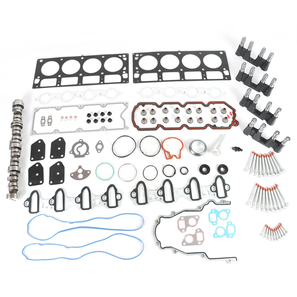 1 set NON AFM DOD Camshaft Lifters Head Gaskets Bolts For 07-13 Chevy GMC 5.3L - Image 2 of 4