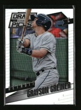 2014 Panini Prizm Draft Picks Prizms Grayson Greiner #11 Detroit Tigers