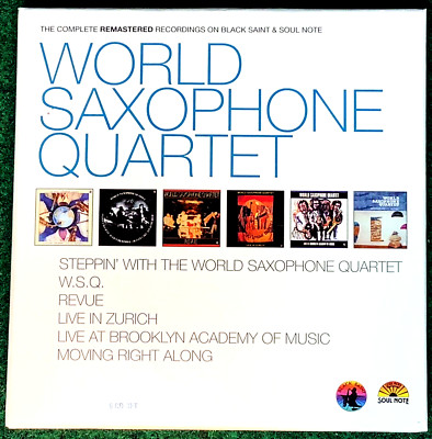 World Saxophone Quartet cds Boxed Set