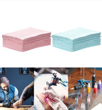125Pcs Absorbent Tattoo Tablecloth Disposable Tattoo Cloth Towel Cleaning Pad