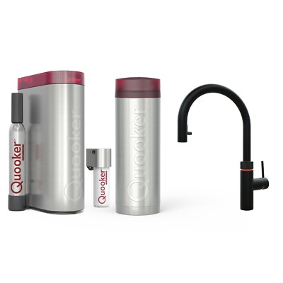 Quooker Flex | Reservoirs PRO3 | CUBE & Filter | schwarz | sofort-kochend