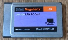 3CCFE574BT 3CCFE574-BT PCMCIA 10/100 LAN PC ETHERNET CARD 3COM MEGAHERTZ