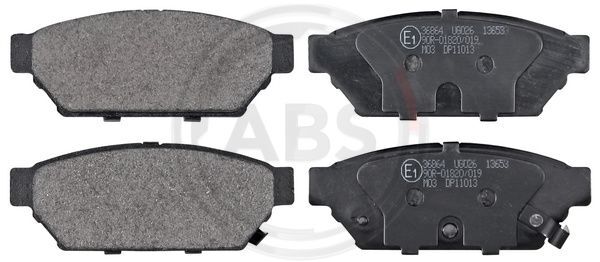A.B.S. 36864 Bremsbelagsatz, Scheibenbremse Hinten FüR Mitsubishi Proton-image
