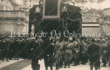 1925 GENOVA Piazza Tommaseo Cerimonia MONUMENTO MANUEL BELGRANO Fotografia 1/3