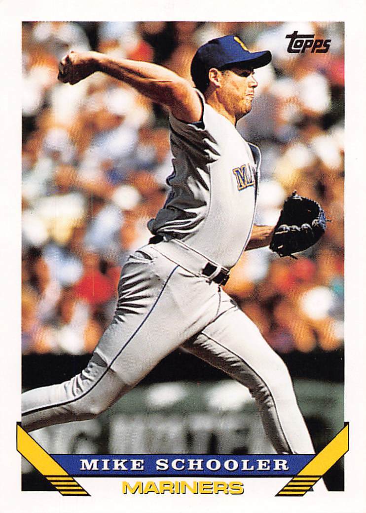 Mike Schooler 1993 Topps 258 Seattle Mariners Baseball Card eBay