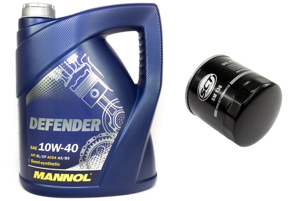 10W40 MotoröL Set ÖLfilter SM136 5 Liter FüR Audi 100 Avant VW Transporter IV-image