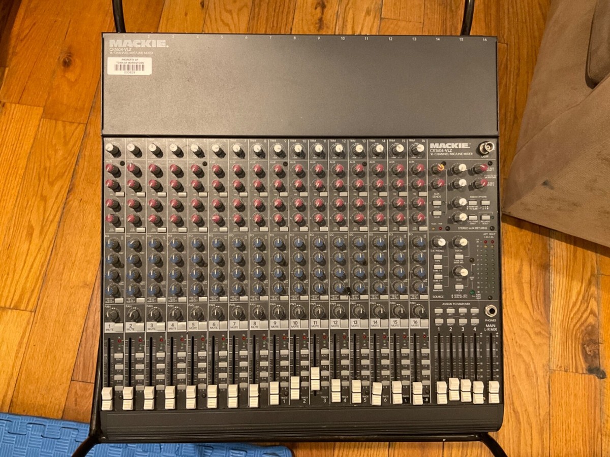 MACKIE CR1604-VLZ 16チャンネルミキサー 本体 Mackie CR1604-VLZ 16-Channel Pro Audio Studio Mic/Line Mixer | eBay