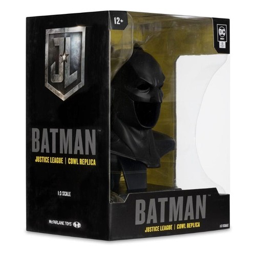 DC Direct Mini Replica 1/3 Batman Cowl Justice League Tactical Suit MCFARLANE - Imagen 8 de 10