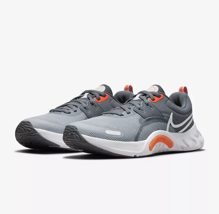 De Rommelig Station Men&#039;s Nike Renew Retaliation TR 3 Training Shoes Wolf Grey/Orange  DA1350-007 | eBay