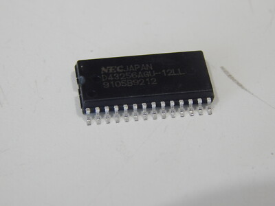 NEC UPD43256AGU-12LL SRAM 32KX8 CMOS 28PIN SOP IC - USA SELLER FAST SHIPPING