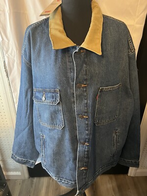 mens levi denim jacket 3xl