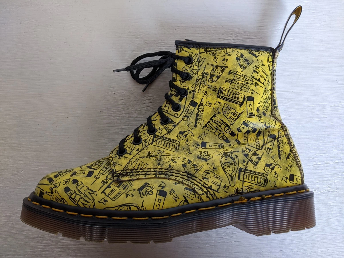 Dr martens icon clearance yellow
