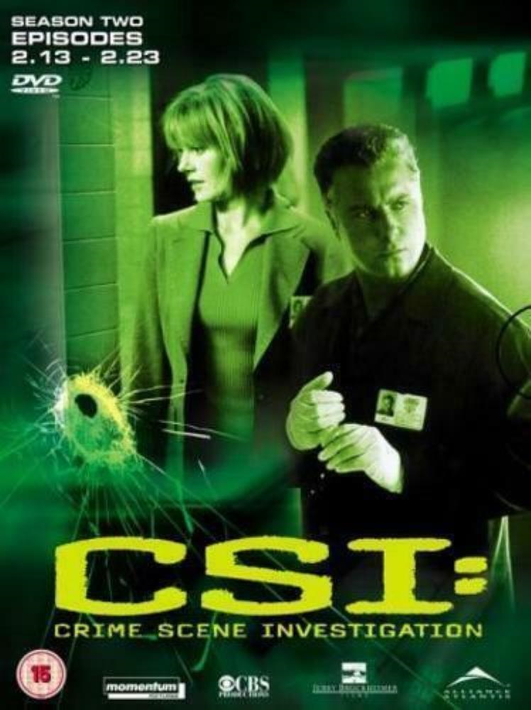 CSI: Crime Scene Investigation Season 2 Part 2 DVD (2003) FREE SHIPPING