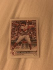 2022 Topps Series 1 Baseball Kyle Schwarber Base #216 Boston Red Sox T5