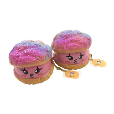 Cute Bread Animal Slow Rising Cream Scented Decompression Toys Decoration Phone