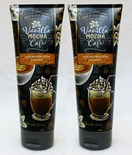 2 Bath Body Works VANILLA MOCHA CAFE Ultra Shea Body Cream Lotion Tube 8 oz