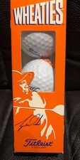 Titleist Wheaties Tiger Woods Collectible Golf Balls Sleeve of 3 New Unused