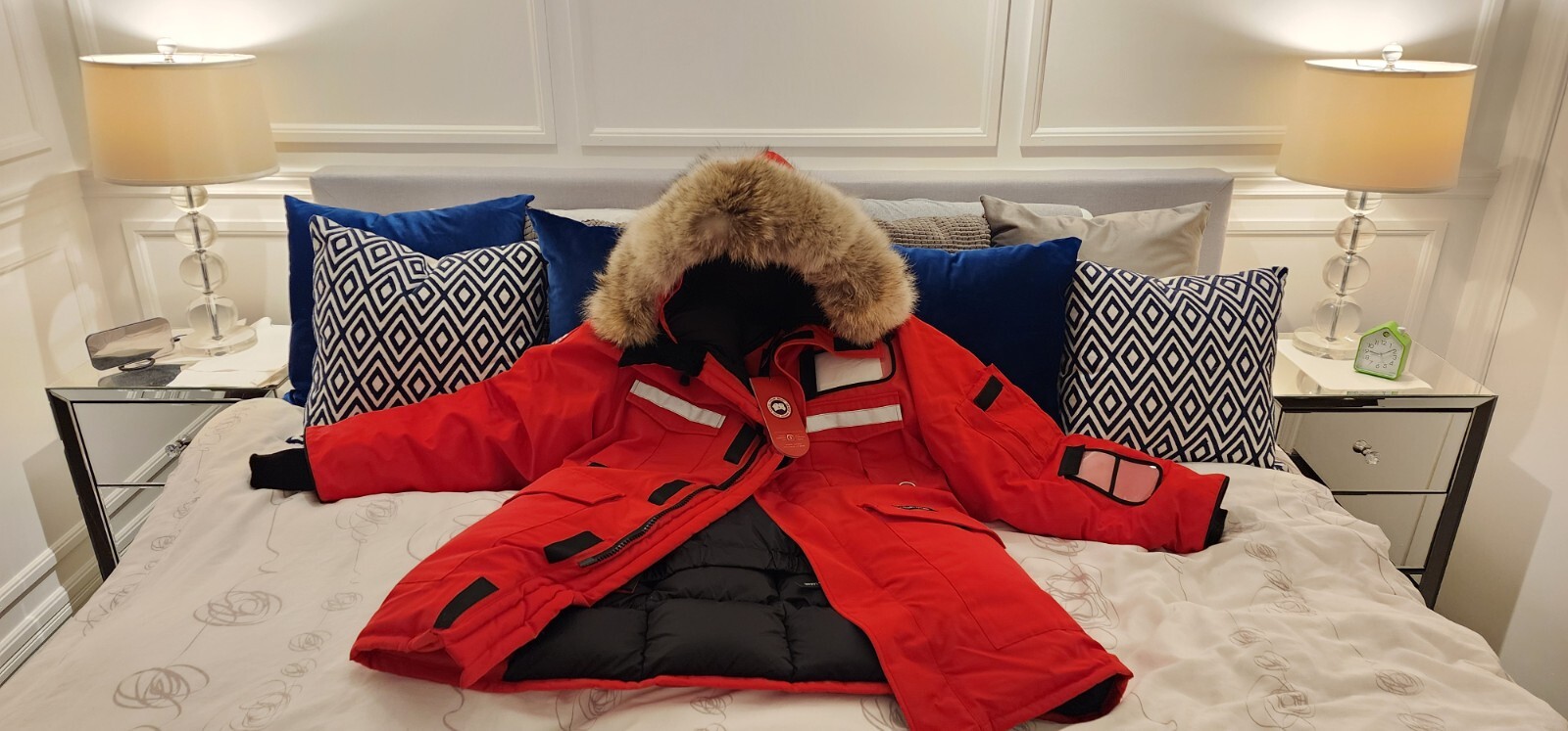 Canada Goose Resolute Men's Parka Jacket XXL/4XL - Red image 4