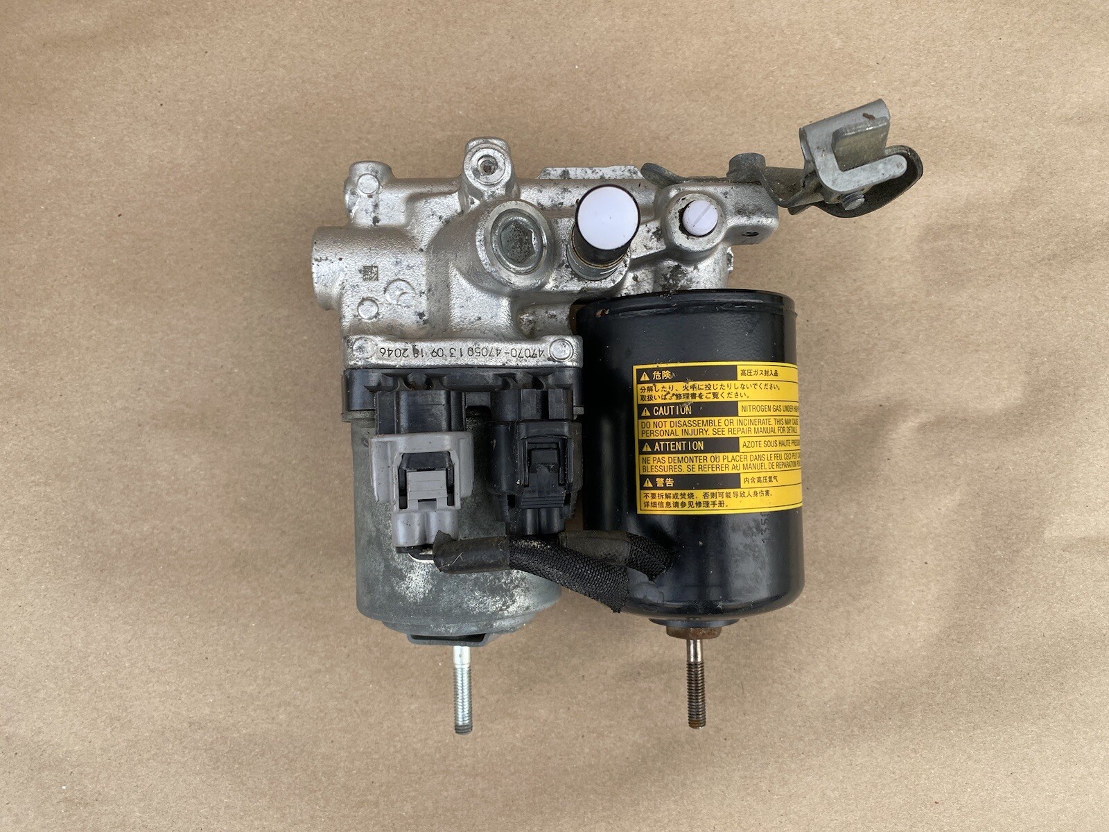 1015 TOYOTA PRIUS Brake Booster ABS PUMP & ACCUMULATOR 4707047050 eBay